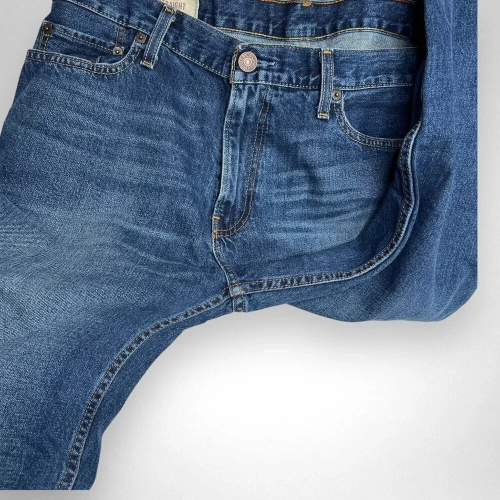 HOLLISTER 34 x 32 Men's Slim Straight Jeans Casual Streetwear‎